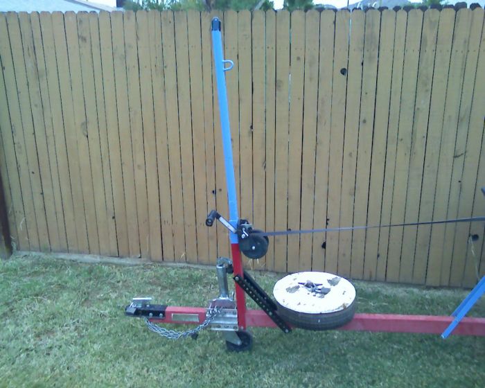 winch post for bolt together harbor freight trailer