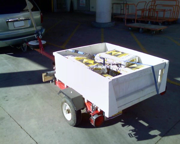 box for trailer kit
