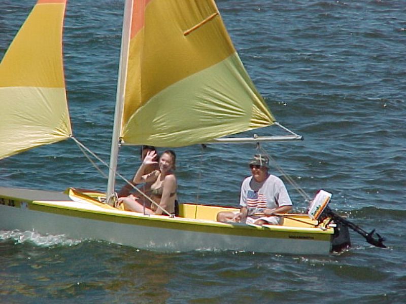 Vagabond 14 / Hobie One-14 / Holder 14 Sailboat by Vagabond Boats