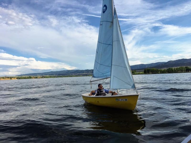 Blue Crab Sailboat by Newport Boats