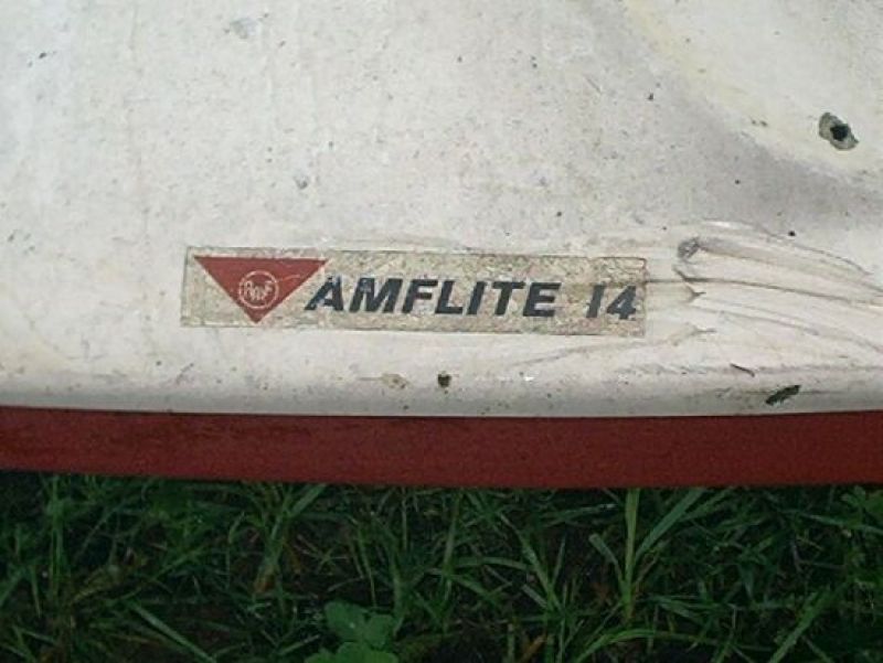 Amflite 14 ( amf lite ) Sailboat by AMF