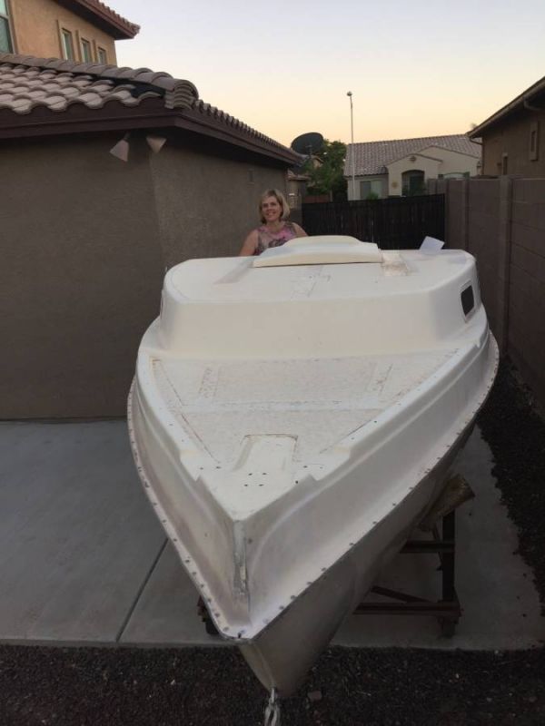 Mystery 17 Foot Sailboat by 