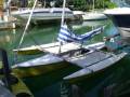 Sailbird Trimaran Sailboat by AquaDyne